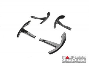 Alfa Romeo Giulia Paddle Shifter Covers - Carbon Fiber